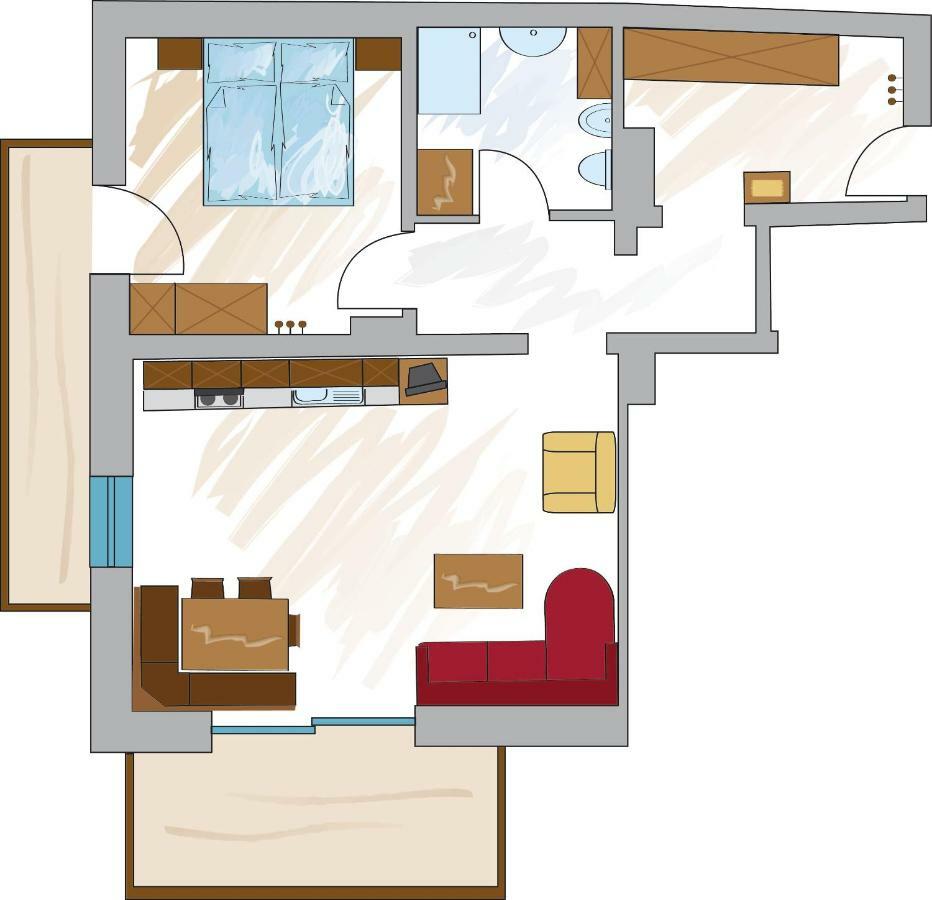 Appartements Schusterbauer Natz-Schabs ภายนอก รูปภาพ